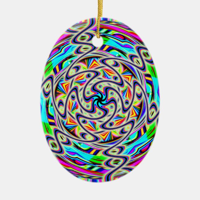 Faster than Light Drive  Ceramic Tree Decoration (Front)