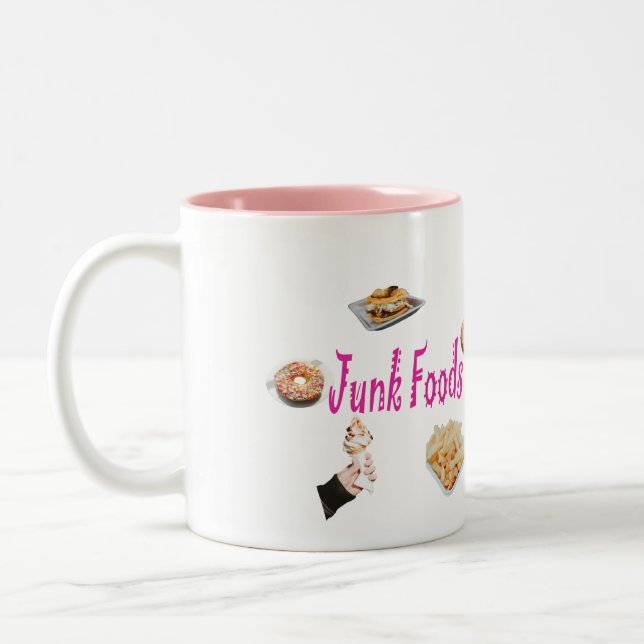 FastFoodGraphics Two-Tone Coffee Mug (Left)