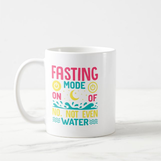 Fasting Ramadan Kareem Eid Mubarak Muslims Month M Coffee Mug (Left)