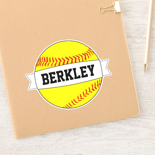 Fastpitch Softball Custom Player/Team Name Sports (Notebook)