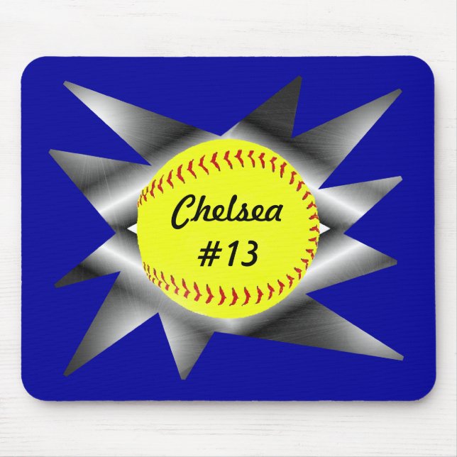 Fastpitch Softball Mousepad (Front)