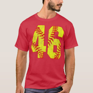 Fastpitch Softball Number Softball Jersey Uniform T-Shirt