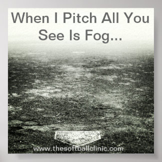 Fastpitch Softball Poster.. Pitching Poster