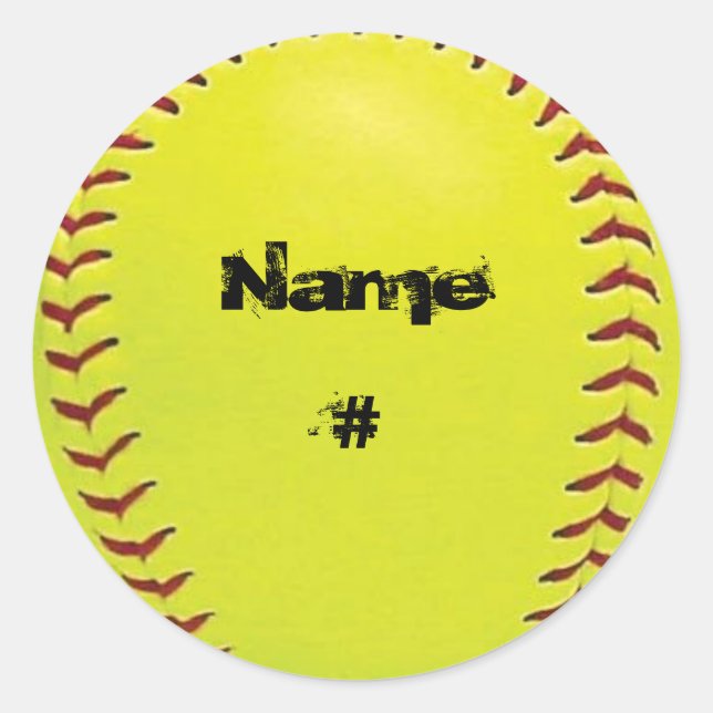 Fastpitch Softball Sticker (Front)