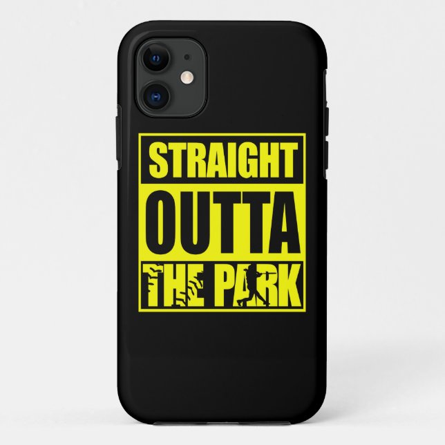 Fastpitch Softball Straight Outta The Park Case-Mate iPhone Case (Back)