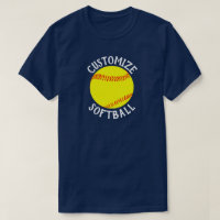 Fastpitch Softball Team, Player Name and Number