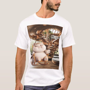 Fat And Sassy Coffee Time T-Shirt