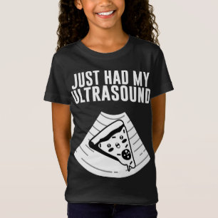 Fat Belly Costume Cute Pizza Just Had My Ultrasoun T-Shirt