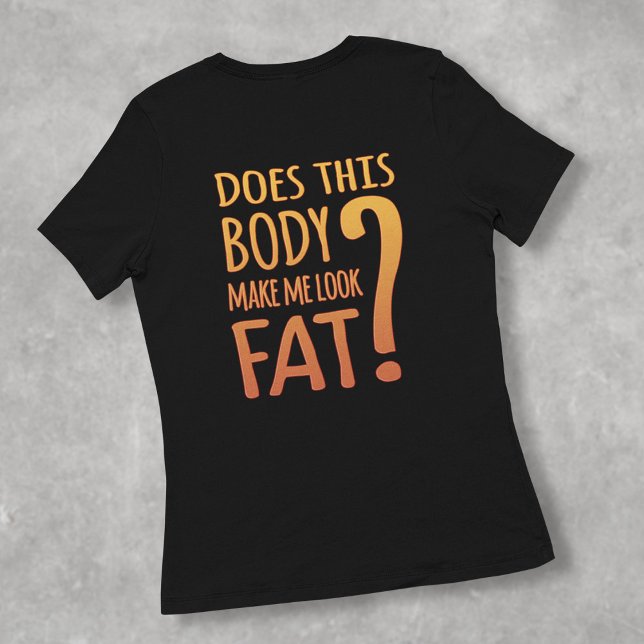 Fat Body Dieting Humour T-Shirt (Creator Uploaded)