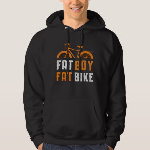 Fat Boy Fat Bike Biker MTB Cycling Biking Fatbike Hoodie