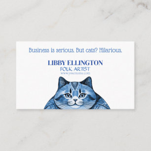 Fat Cat Business Card