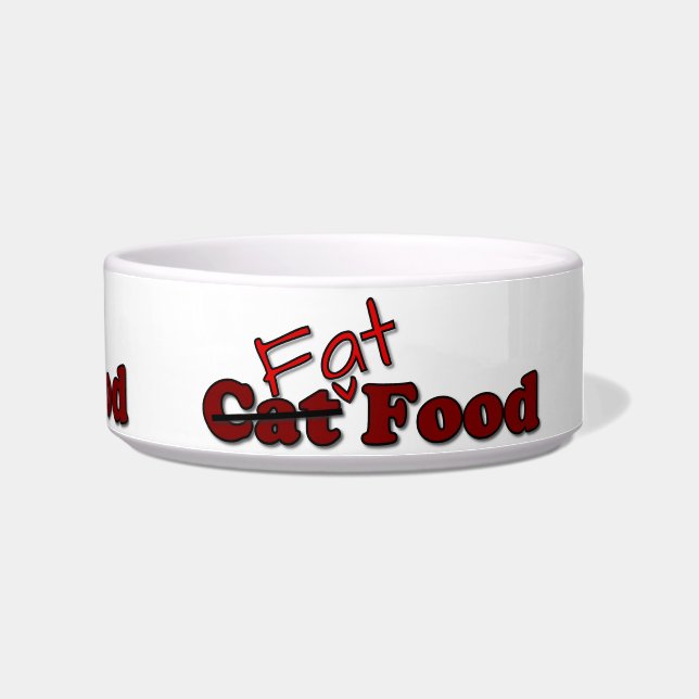 Fat Cat Food Bowl (Right)