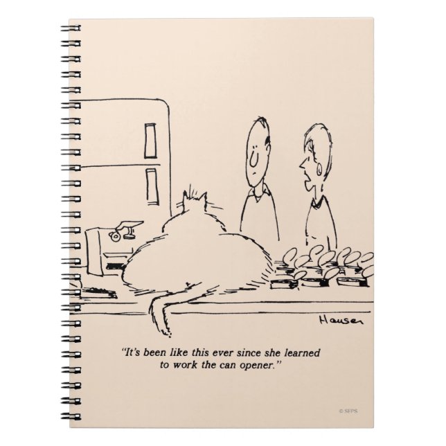 Fat Cat Notebook (Front)