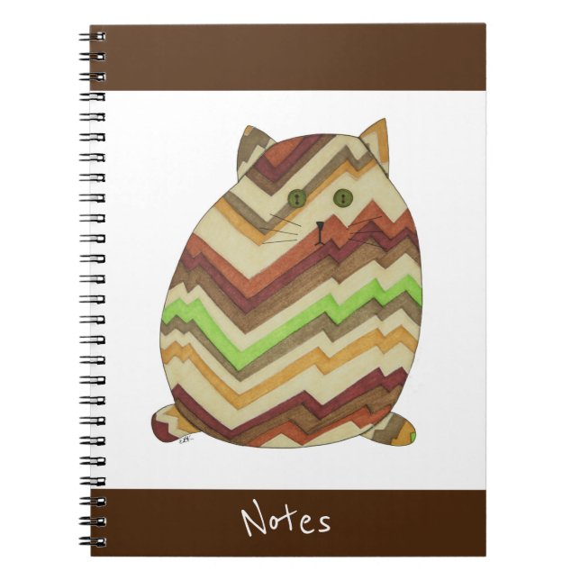 Fat Cat Notebook (Front)