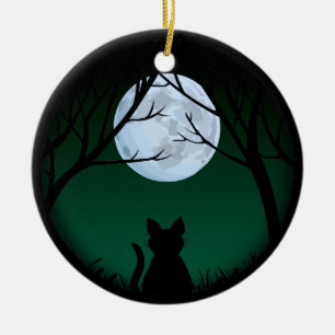 Fat Cat Ornament Personalised Cat Decoration Gift