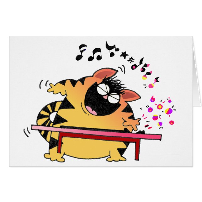 Fat Cat Play Keyboard (Front Horizontal)