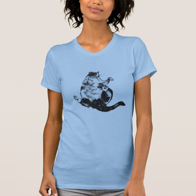 fat cat T-Shirt (Front)