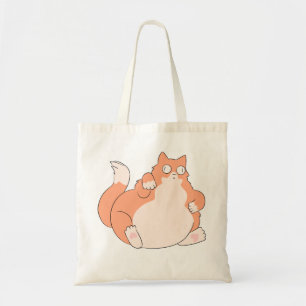 Fat Cat Tote Bag