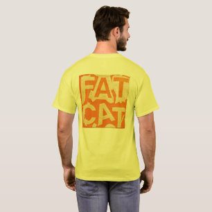 Fat Cat Yellow T-shirt