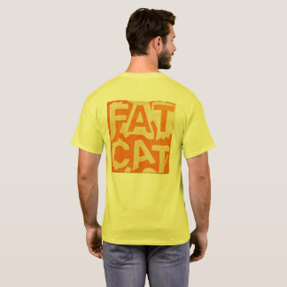Fat Cat Yellow T-shirt