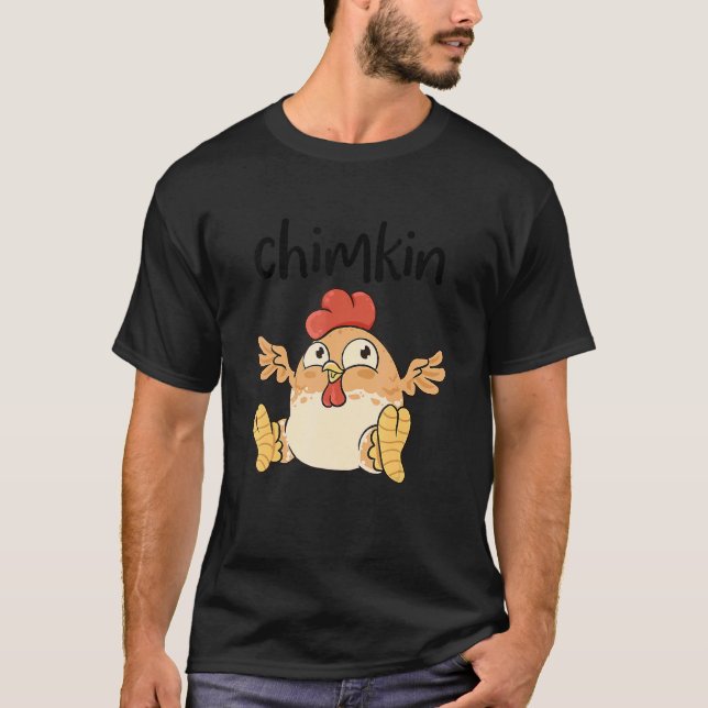 Fat Chicken Chimkin Chicken T-Shirt (Front)