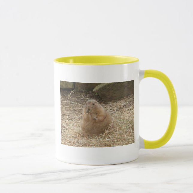 Fat chubby prairie dog mug (Right)