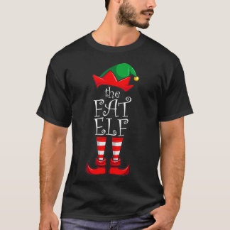 Fat Elf Matching Family Christmas Party Pajama Fat T-Shirt