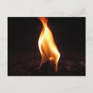 fat flame postcard