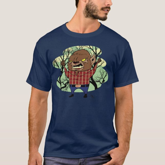 Fat Head Wolfman T-Shirt (Front)