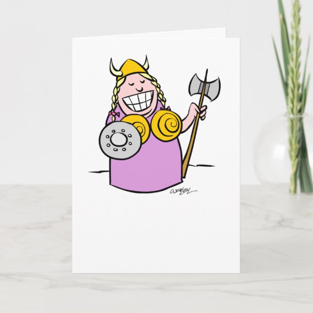Fat Lady Sings Card (Front)