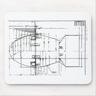 Fat Man atomic bomb Mouse Pad