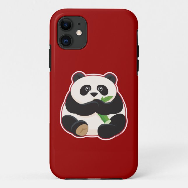 Fat Panda Case-Mate iPhone Case (Back)