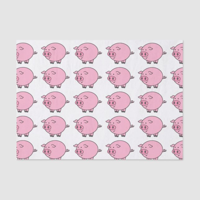 Fat Pig Tissue Paper (Front)