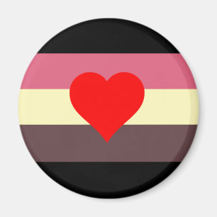 Fat Pride Flag Magnet