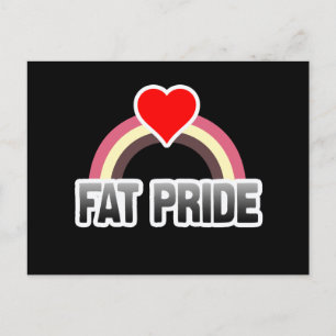 Fat Pride Postcard