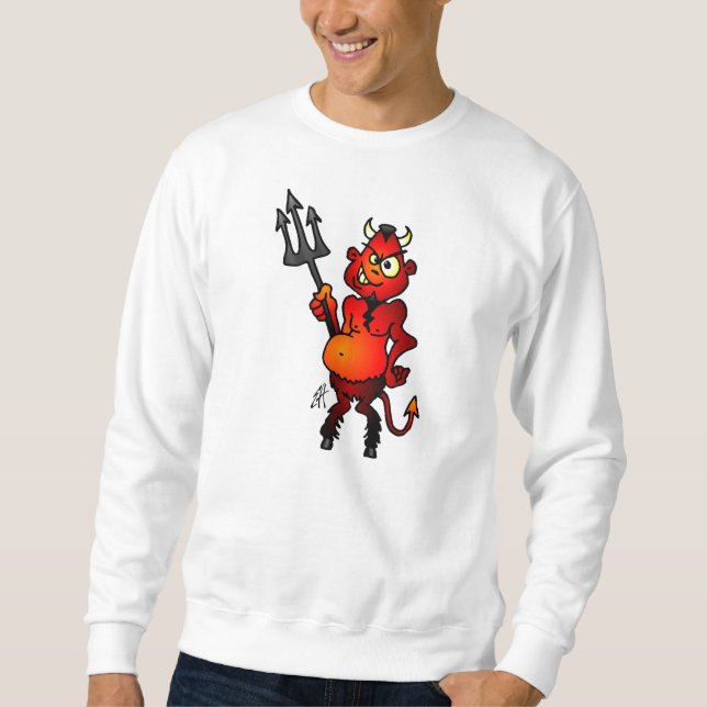 Fat red devil sweatshirt (Front)