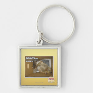 Fat roommate key ring