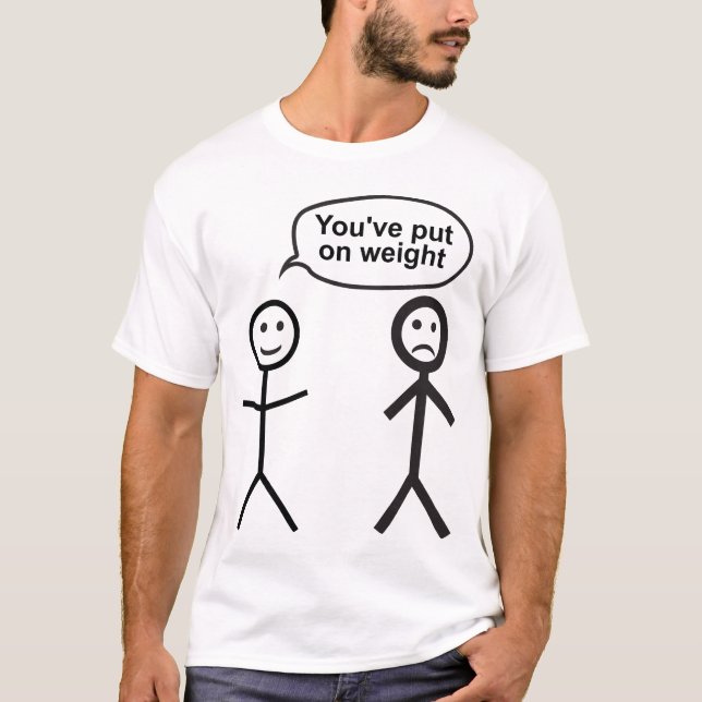 Fat Stick Figure T-Shirt (Front)
