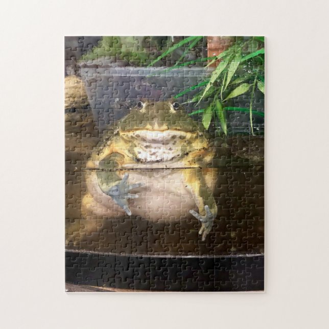 Fat Toad Todd Jigsaw Puzzle (Vertical)