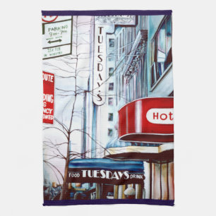 Fat Tuesday’s Eve Tea Towel