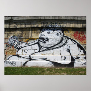 Fat White Man Poster