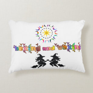 Fat Witches and Queer Moons Decorative Cushion