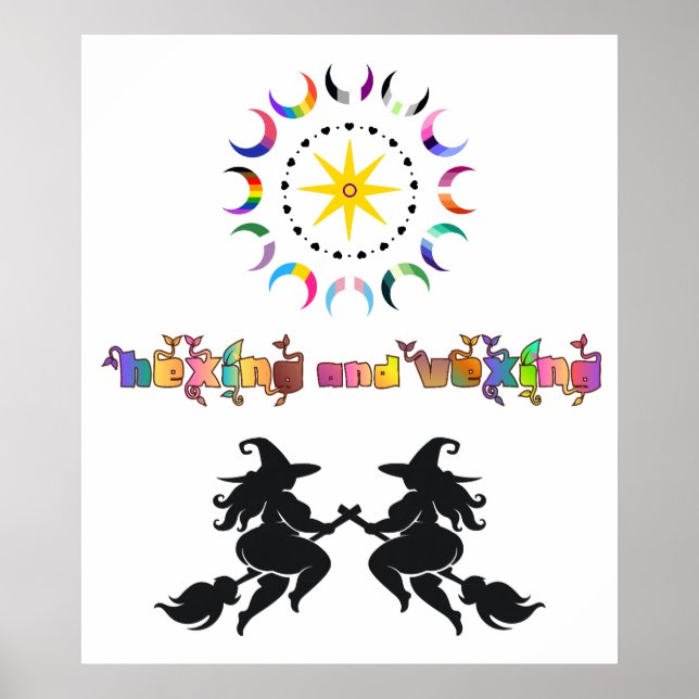Fat Witches and Queer Moons Poster (Front)