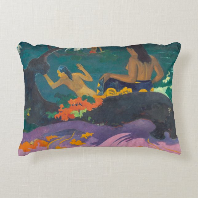 Fatata te Miti by Gaugin Decorative Cushion (Front)