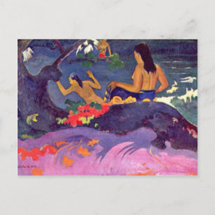 Fatata Te Miti By Paul Gauguin (Best Quality) Postcard
