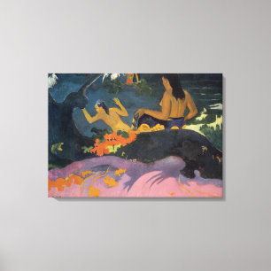 Fatata Te Miti (By The Sea) - Paul Gauguin Canvas Print