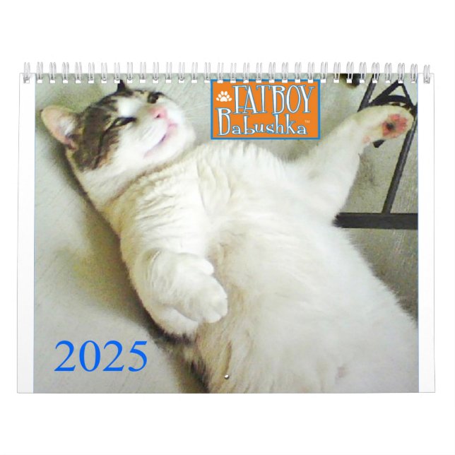 FATBOY BABUSHKA CALENDAR 2025 (Cover)