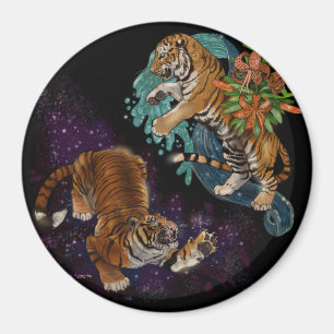 Fate in the Stars Tigers Magnet