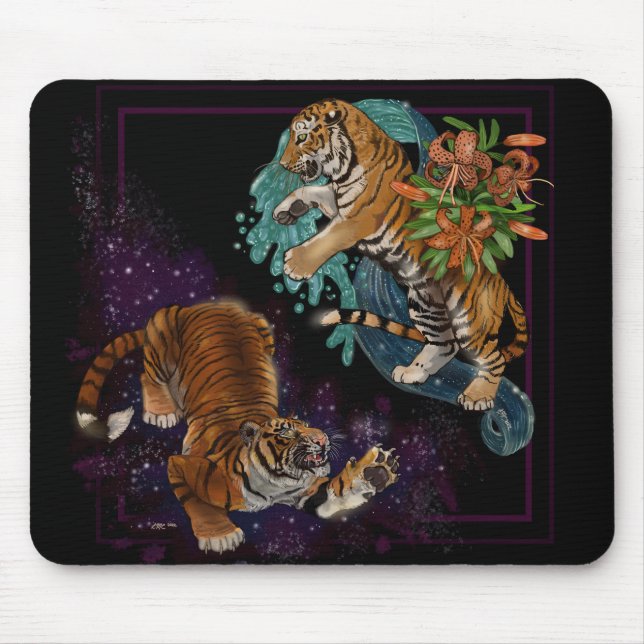 Fate in the Stars Tigers Mouse Pad (Front)