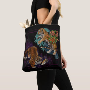 Fate in the Stars Tigers Tote Bag